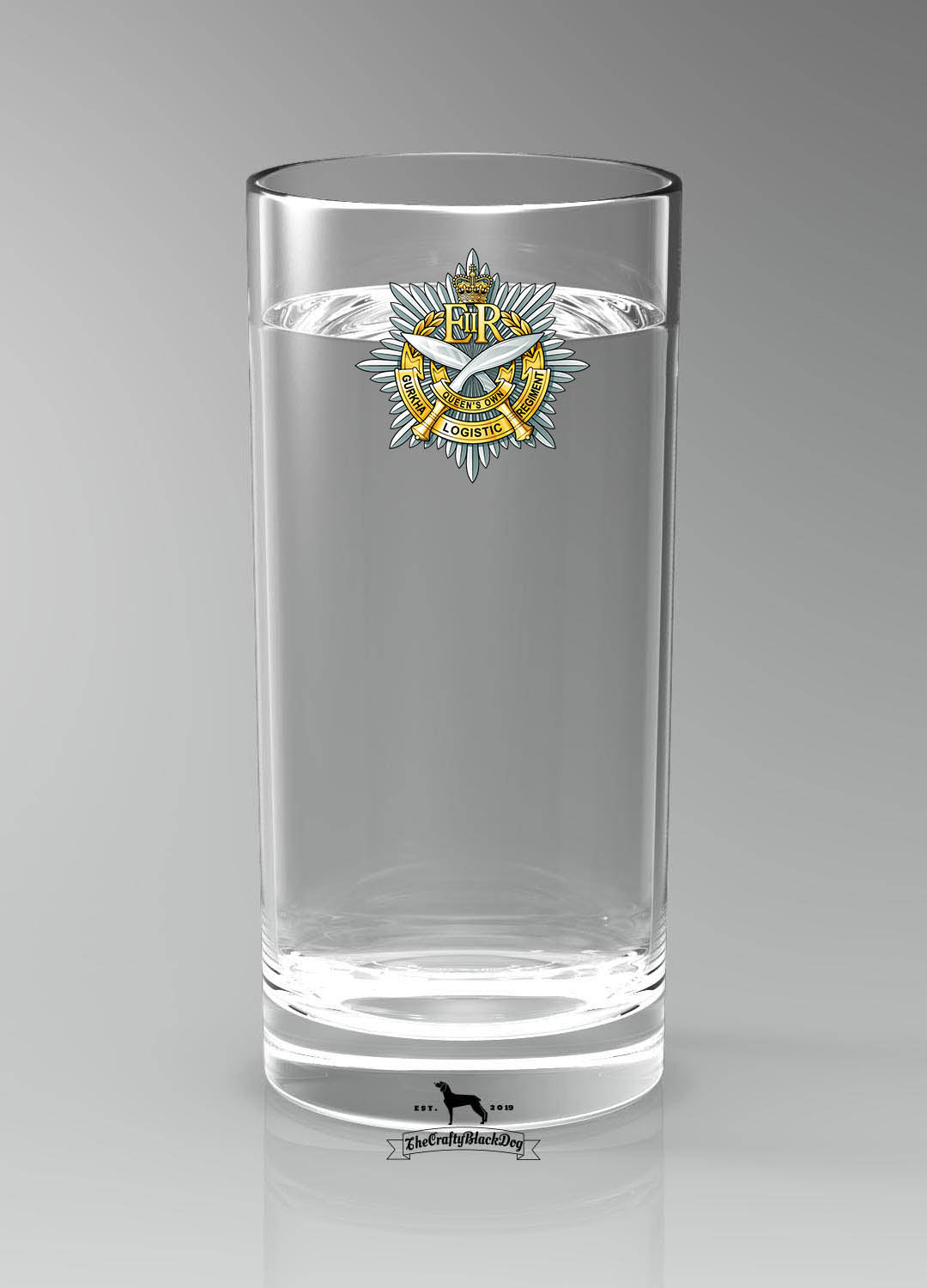 The Queen's Own Gurkha Logistic Regiment - Highball Glass(es)