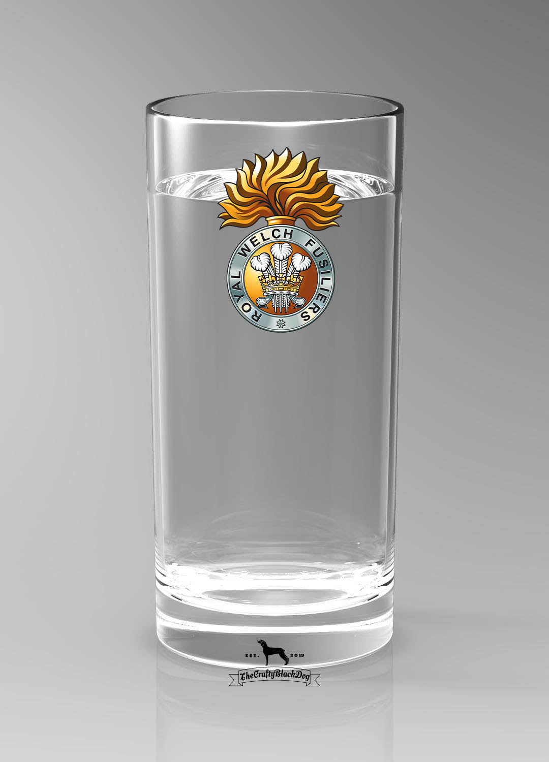 Royal Welsh Fusiliers - Highball Glass(es)