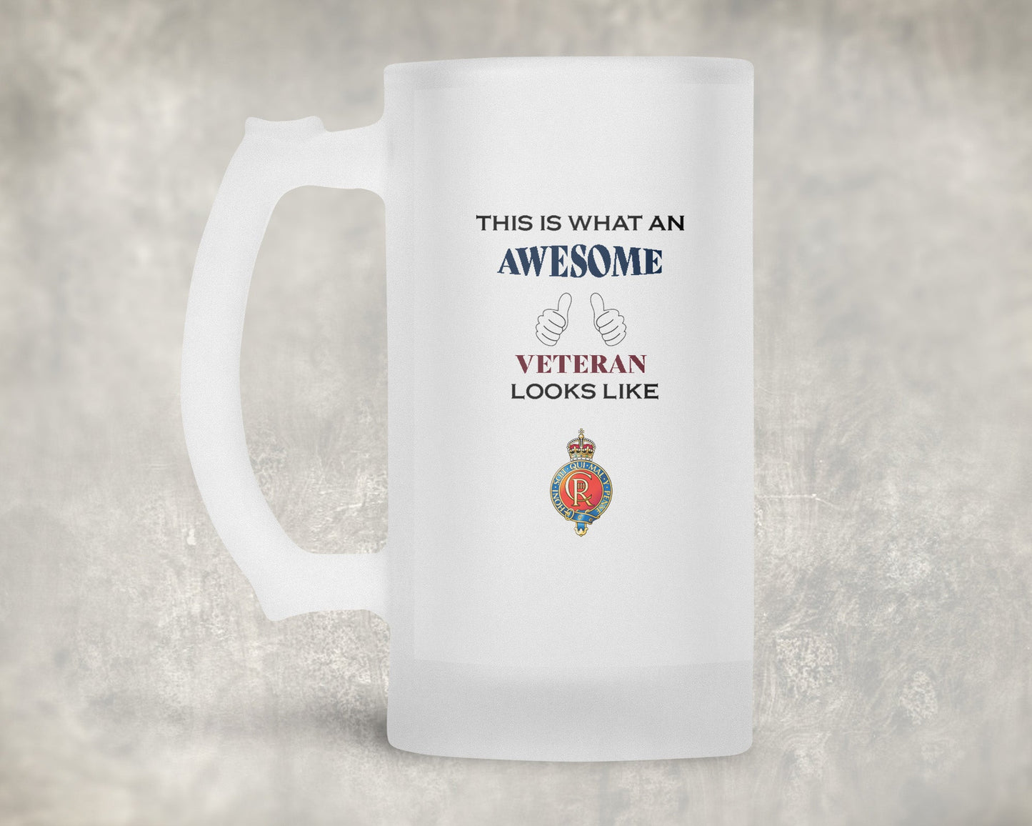 Household Cavalry KC - Veteran - Frosted Stein