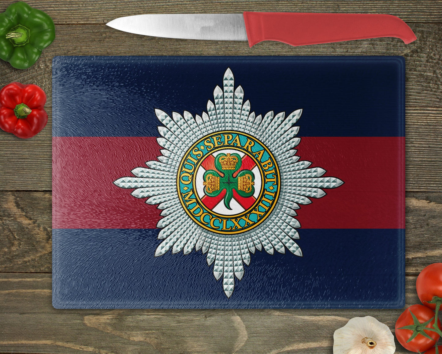 Irish Guards - Cutting Board