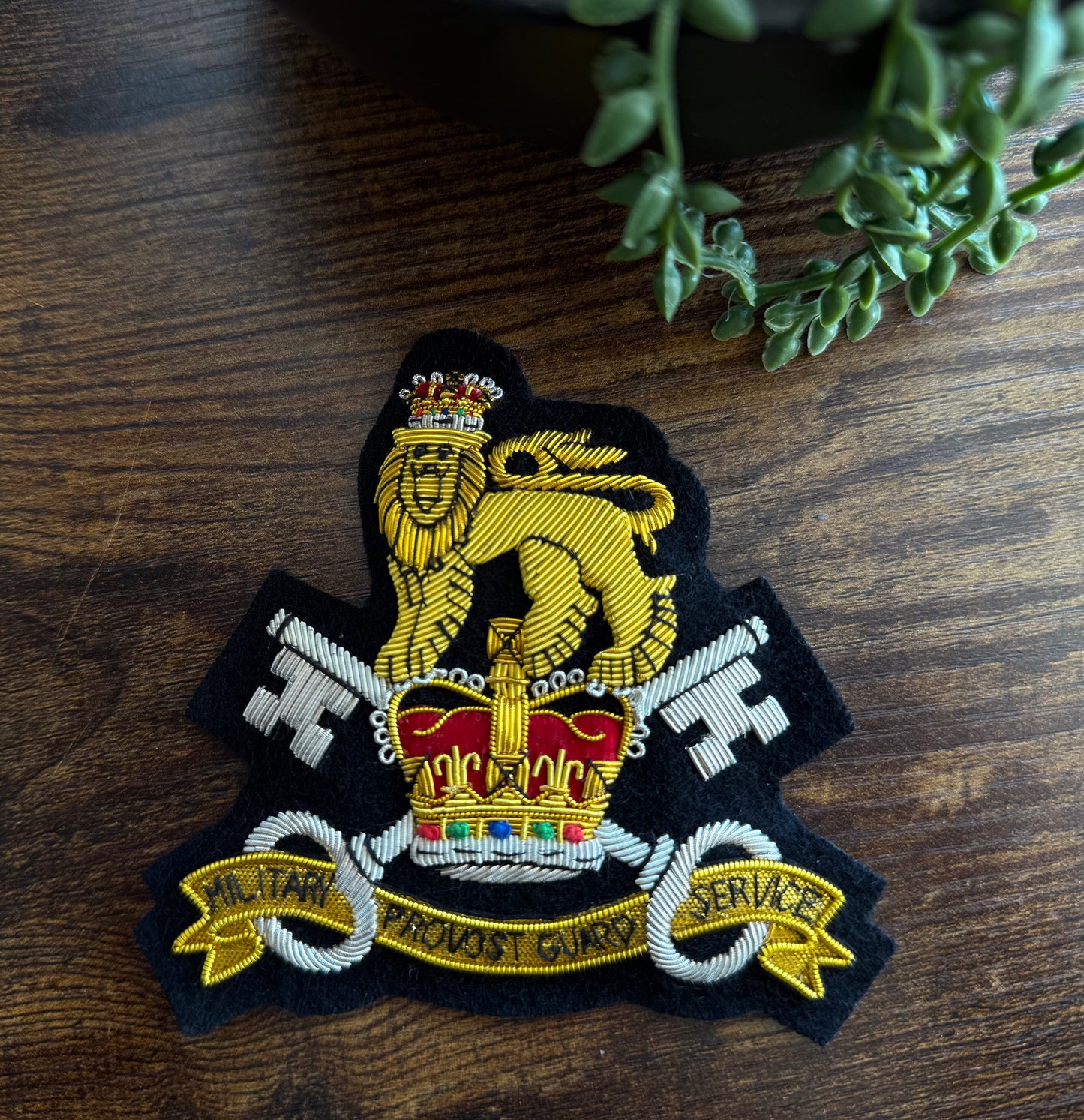 Military Provost Guard Service - Blazer Badge