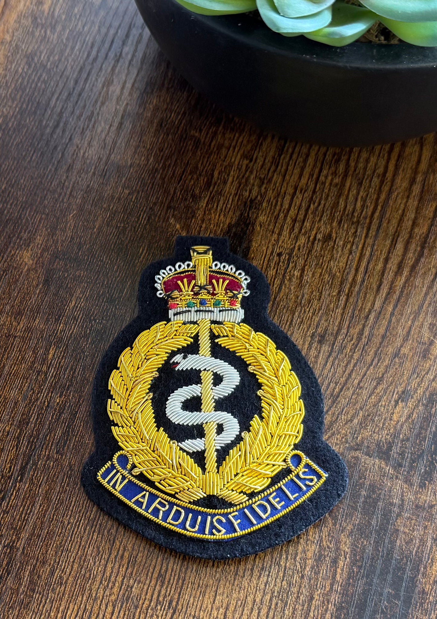 Royal Army Medical Corps - Blazer Badge