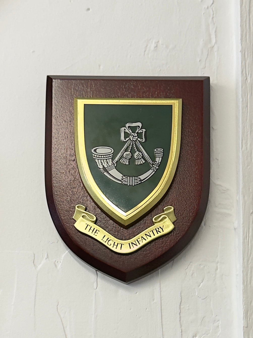 Light Infantry - Wall Shield Plaque