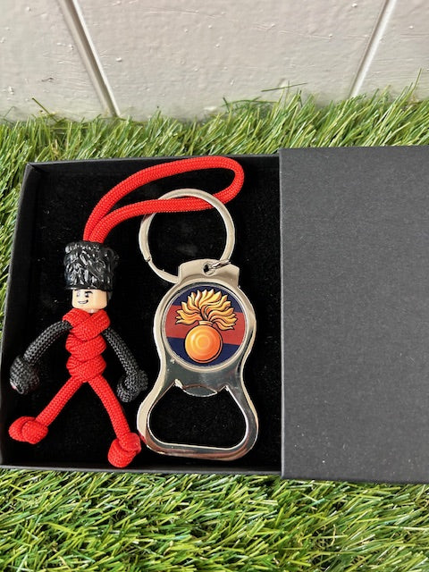 Grenadier Guards Cap Badge - pBuddies' Paracord Keychains and Key Ring Bottle Opener