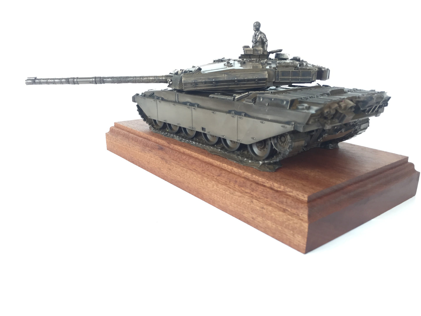 Challenger 1 Main Battle Tank Cold Cast Bronze Statue | Handmade in England