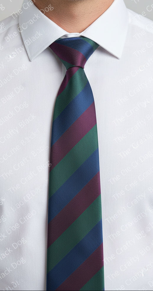 Royal Regiment of Scotland - Striped Tie