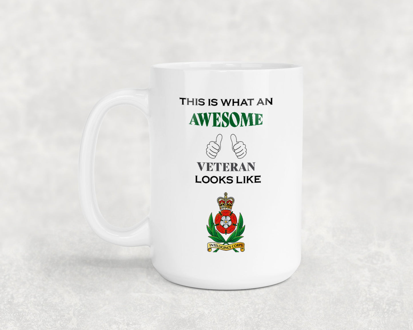 Intelligence Corps - Veteran - 15oz Mug