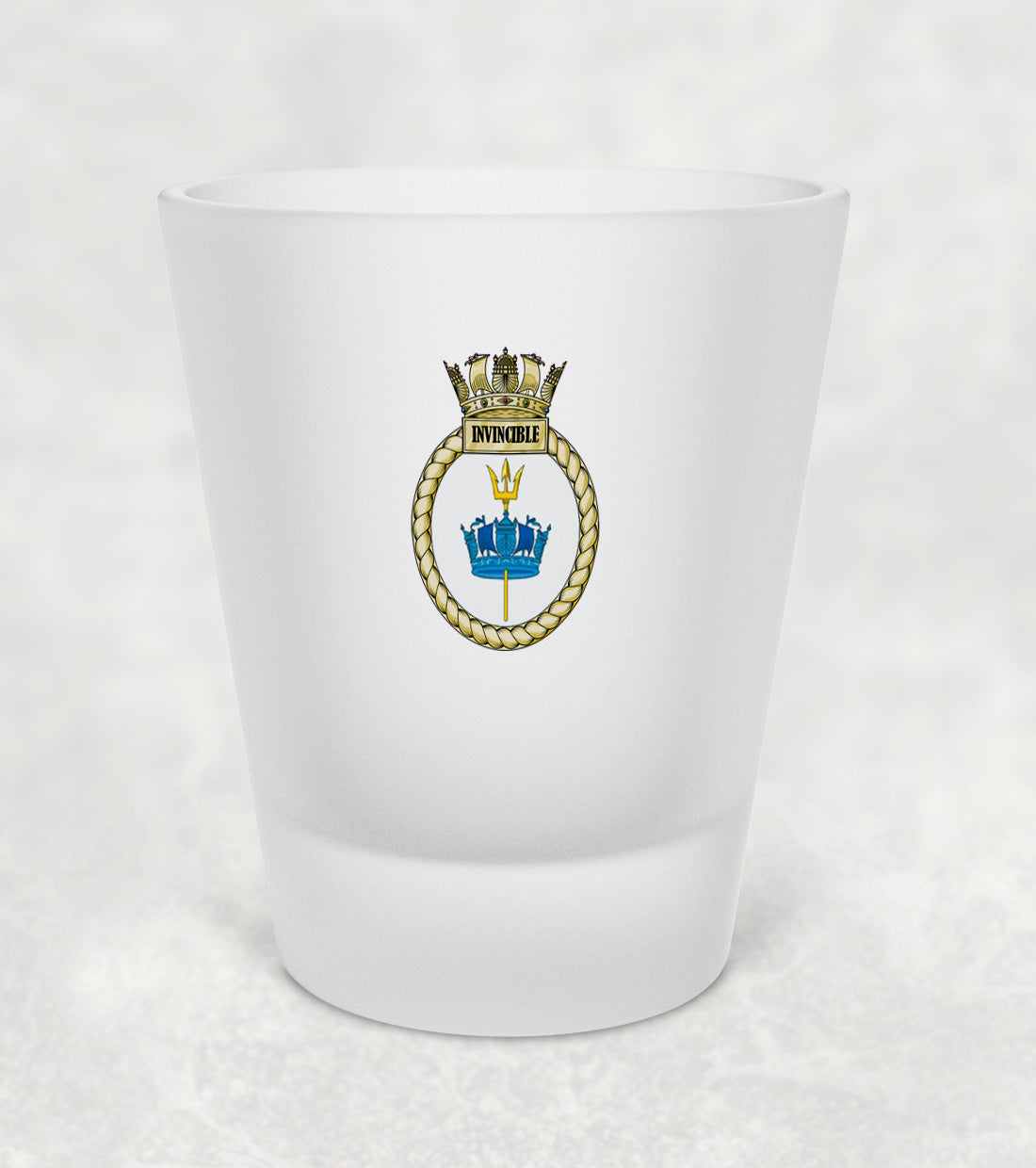 HMS Invincible - Shot Glass