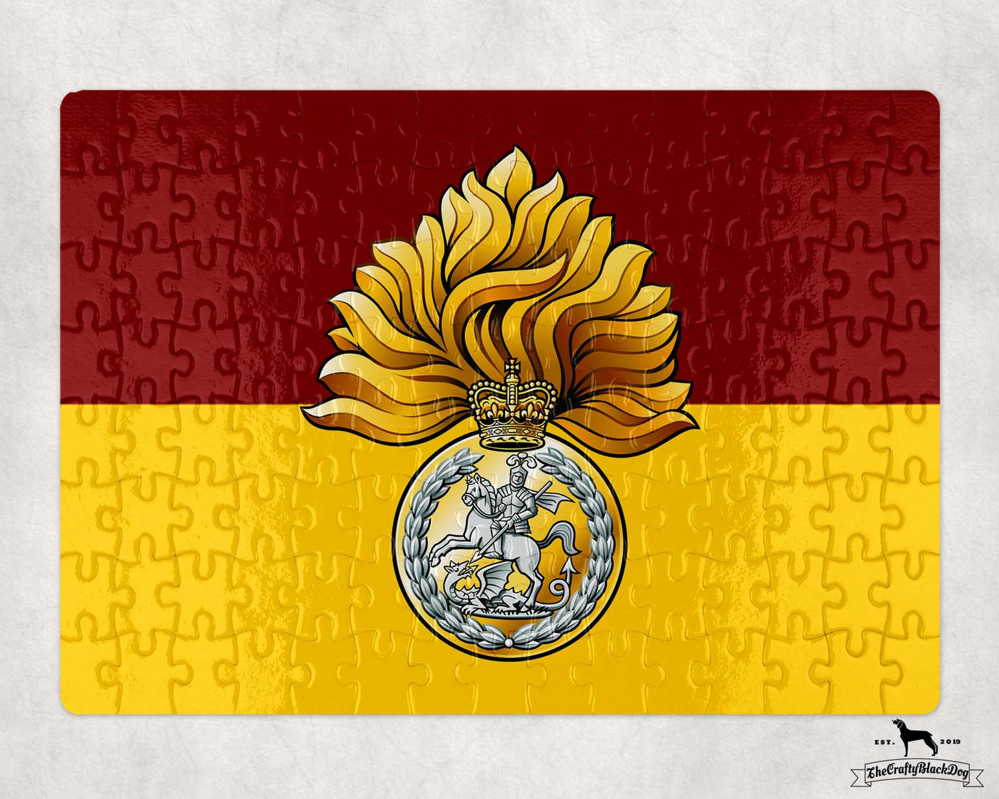 Royal Regiment of Fusiliers Crest - Jigsaw Puzzle