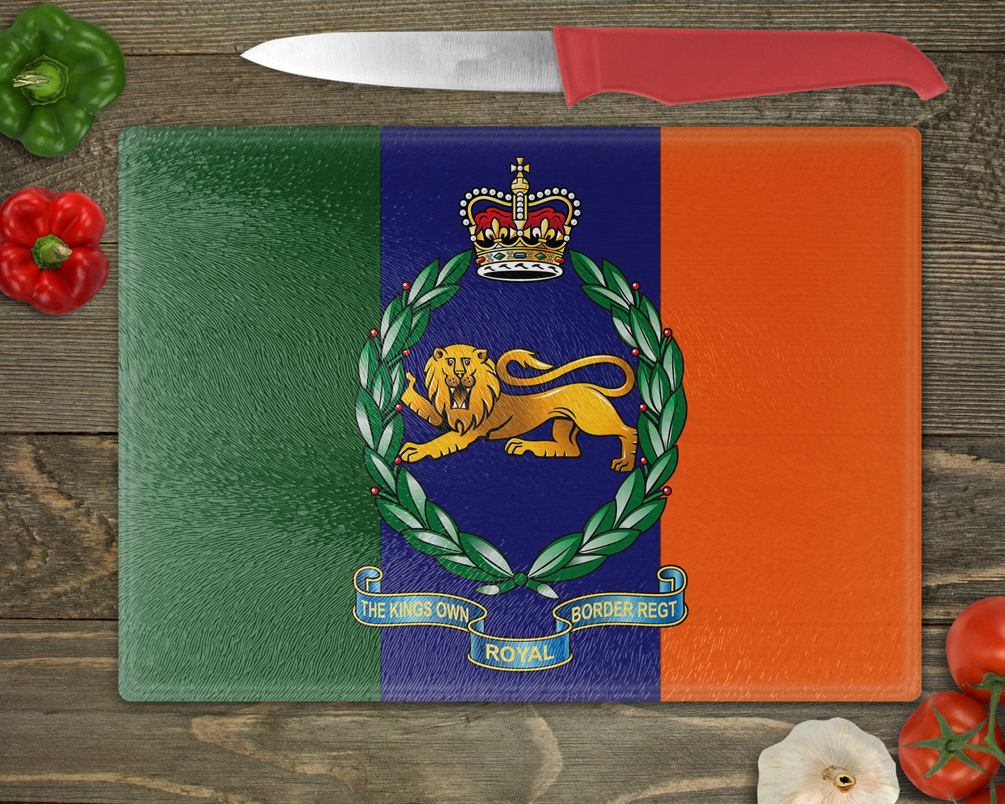 King's Own Royal Border Regiment - Cutting Board