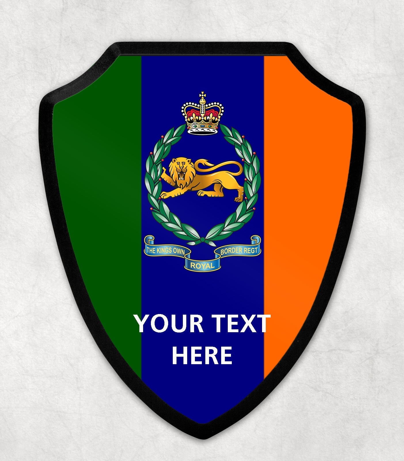 King's Own Royal Border Regiment - Printed Wall Shield