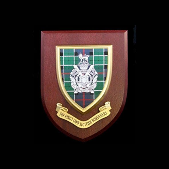King's Own Scottish Borderers - Wall Shield Plaque | MOD Licensed Seller | Regimental