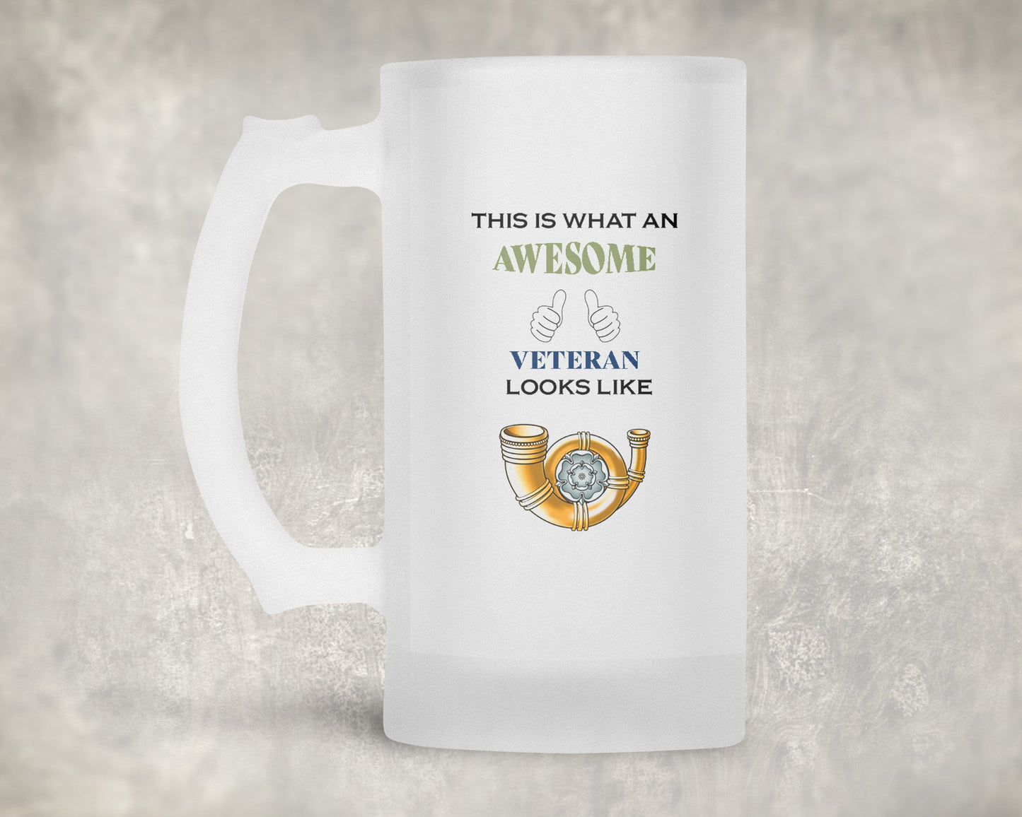 King's Own Yorkshire Light Infantry - Veteran - Frosted Stein