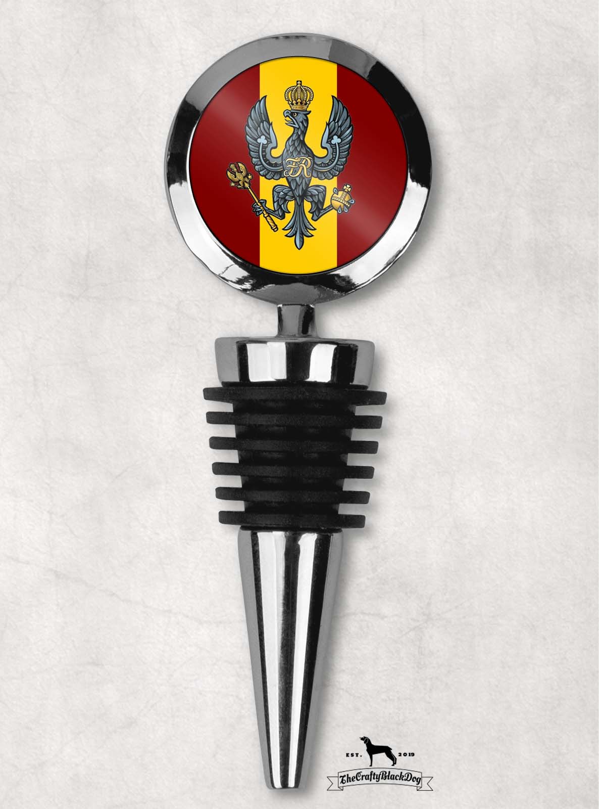 King's Royal Hussars - Wine Bottle Stopper
