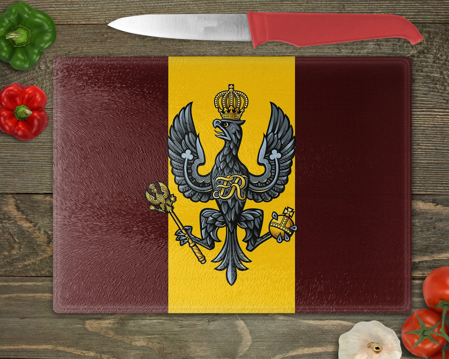 King's Royal Hussars - Cutting Board