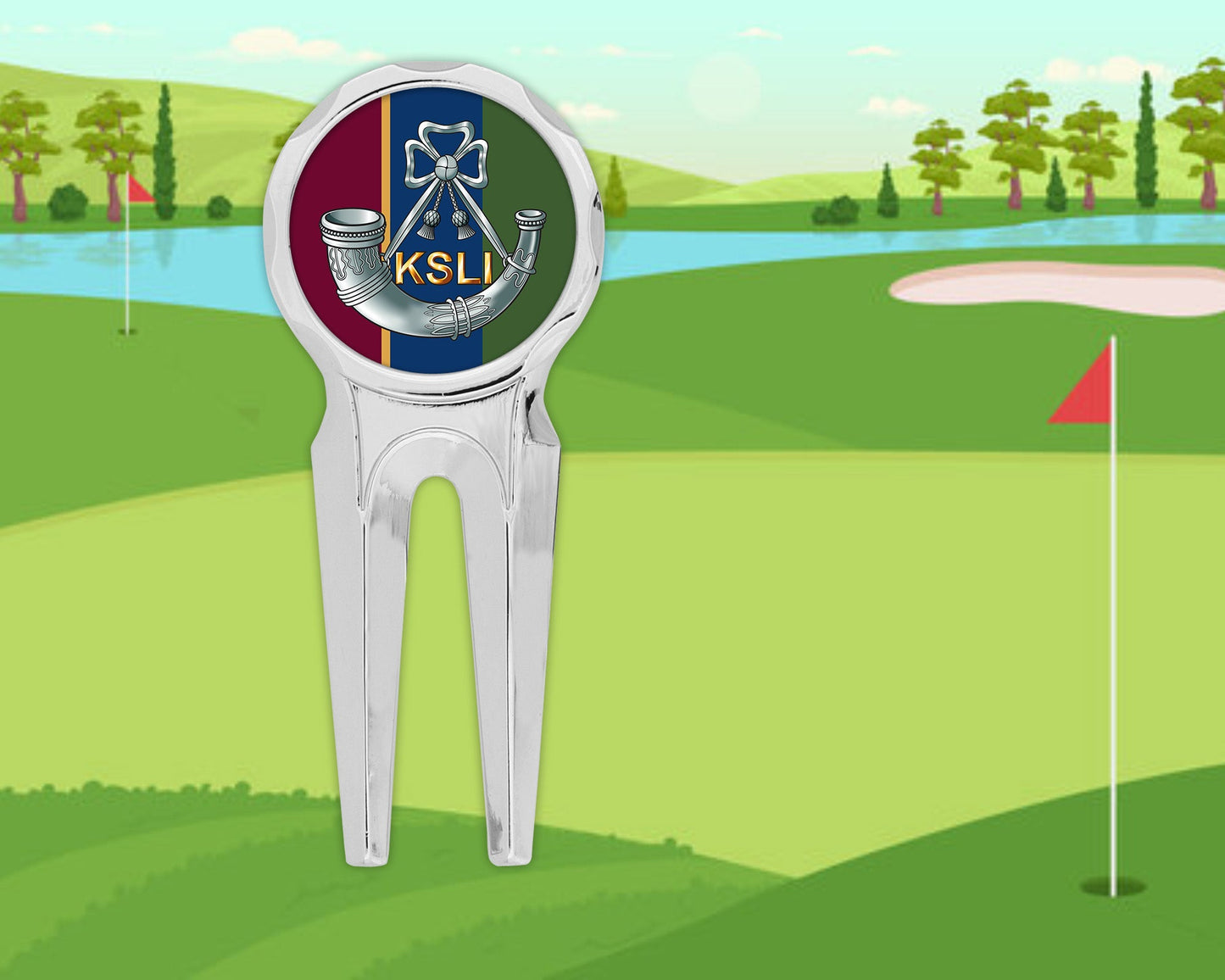 The King's Shropshire Light Infantry - Golf Divot Repair Tool