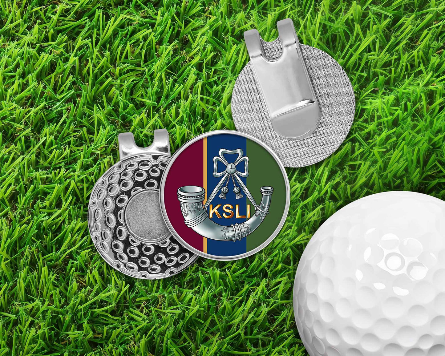 The King's Shropshire Light Infantry - Golf Ball Marker Hat Clip