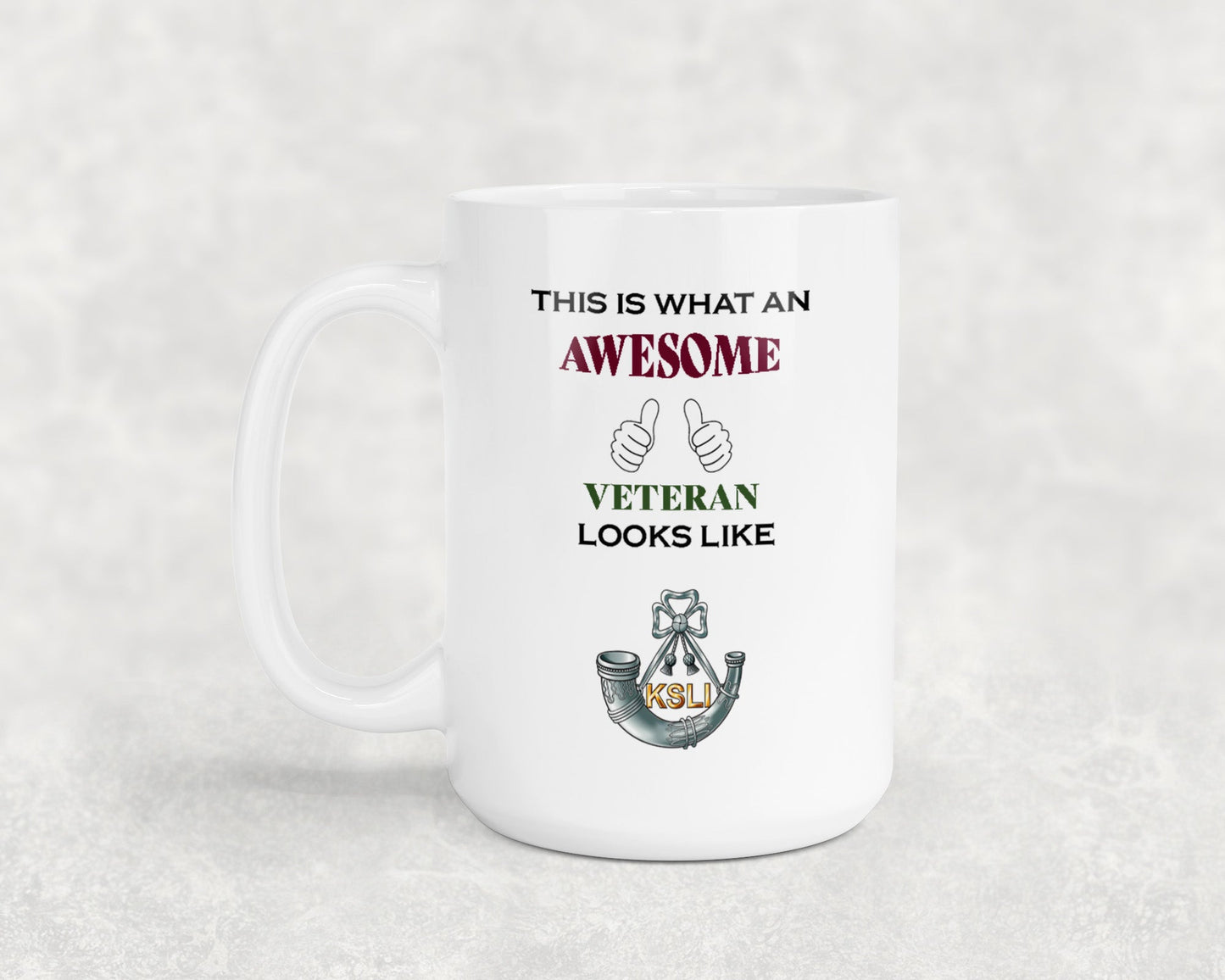 King's Shropshire Light Infantry - Veteran - 15oz Mug