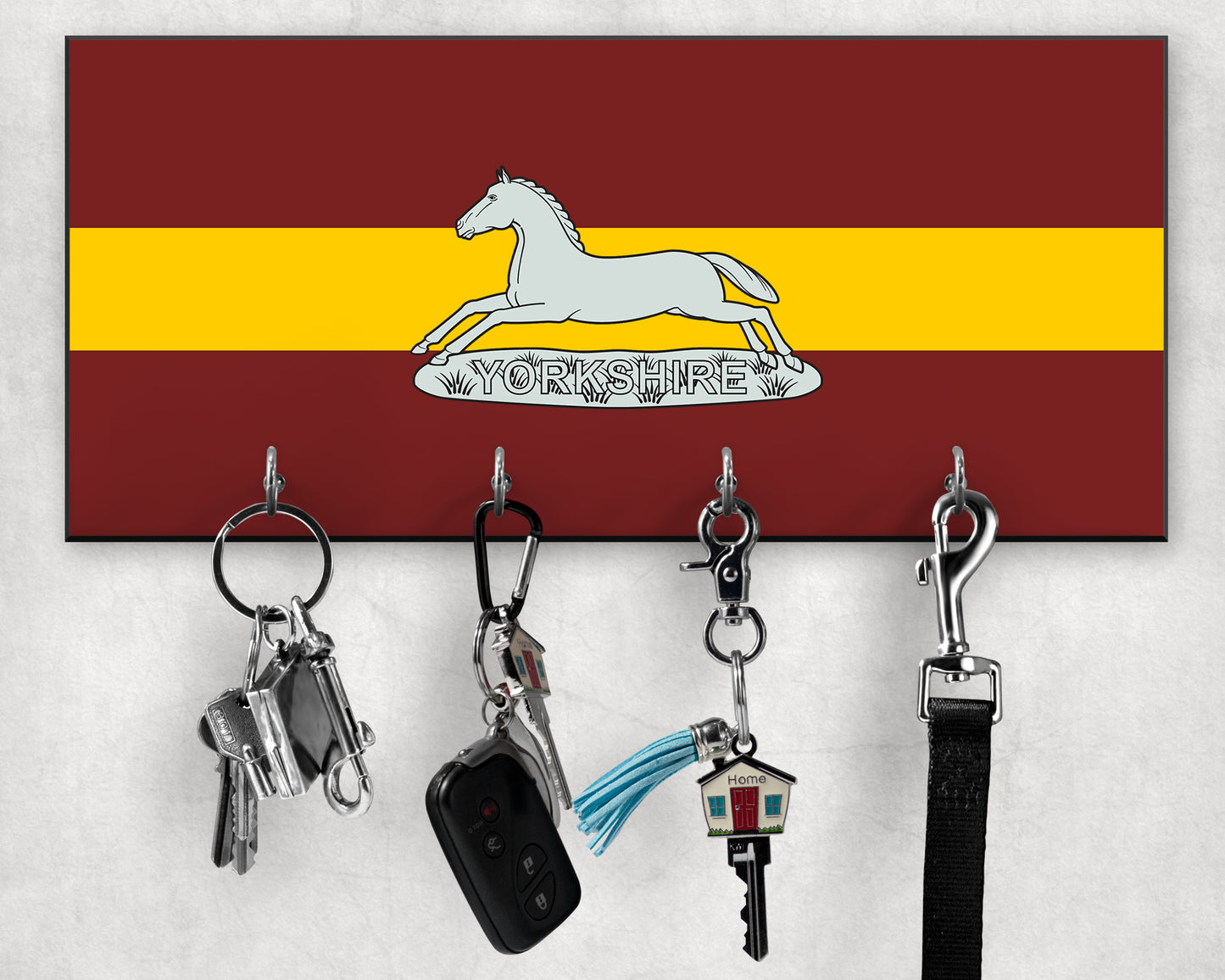 Prince of Wales's Own Regiment of Yorkshire - Wooden Key/Beret Hook