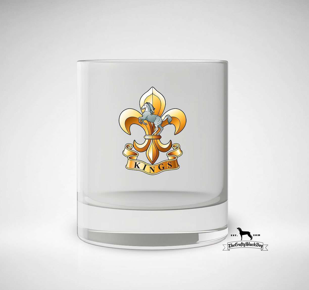 Kings Regiment - Whiskey/Spirit Glass
