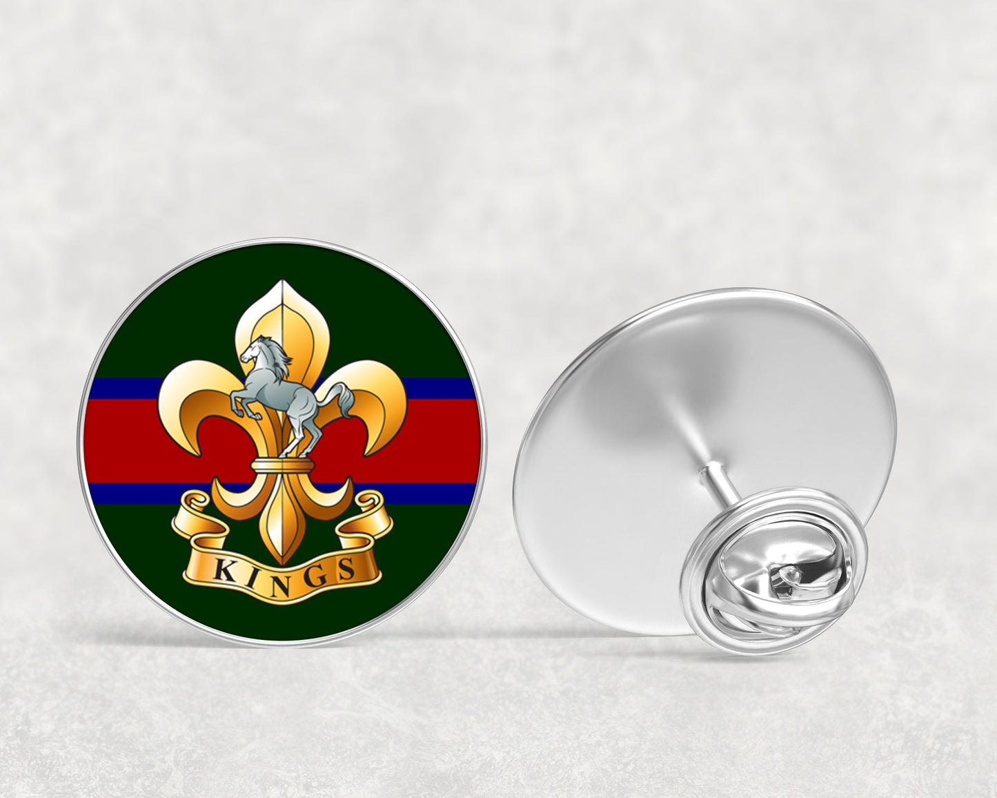 Kings Regiment - Lapel Pin