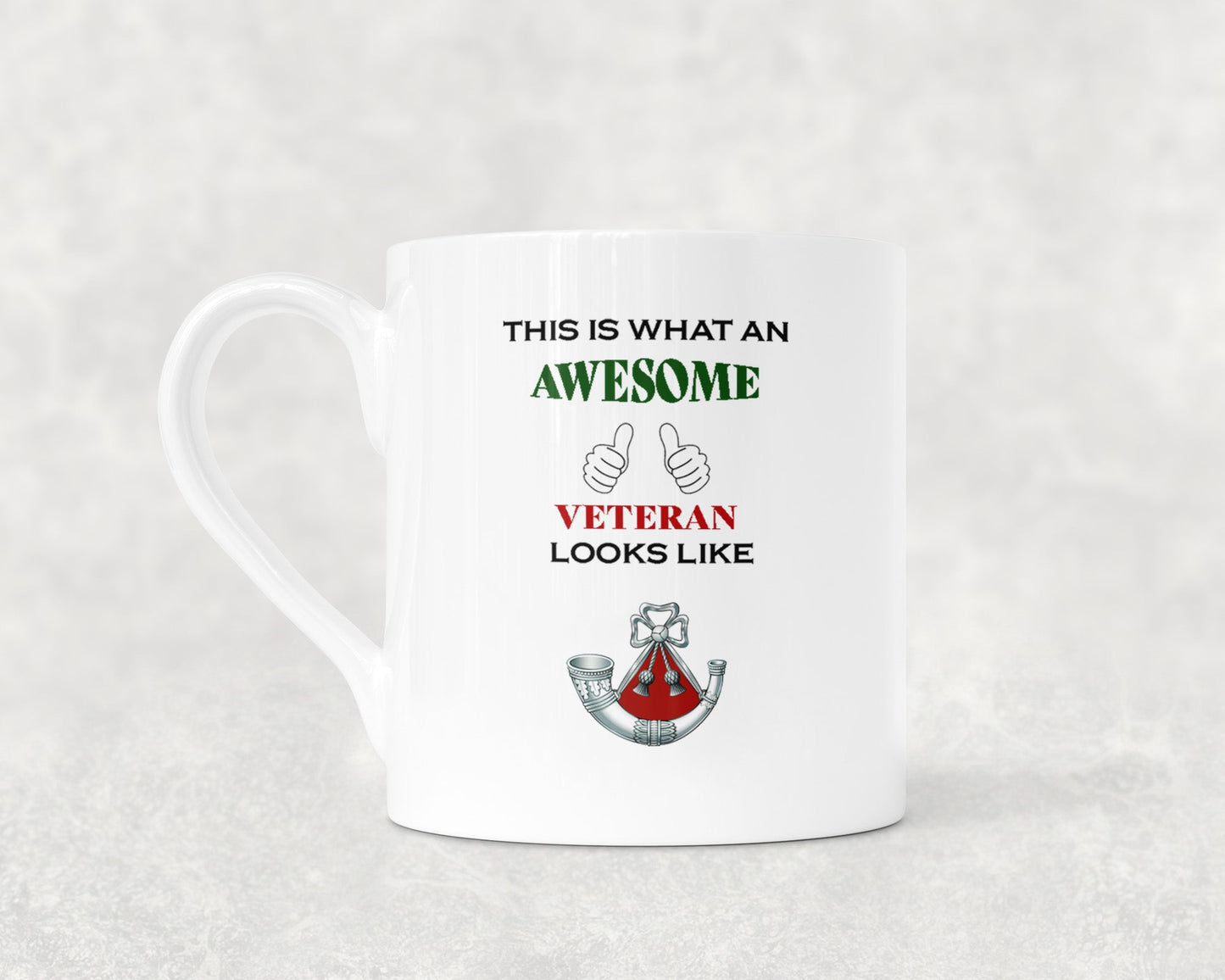 Light Infantry - Veteran - Bone China Mug