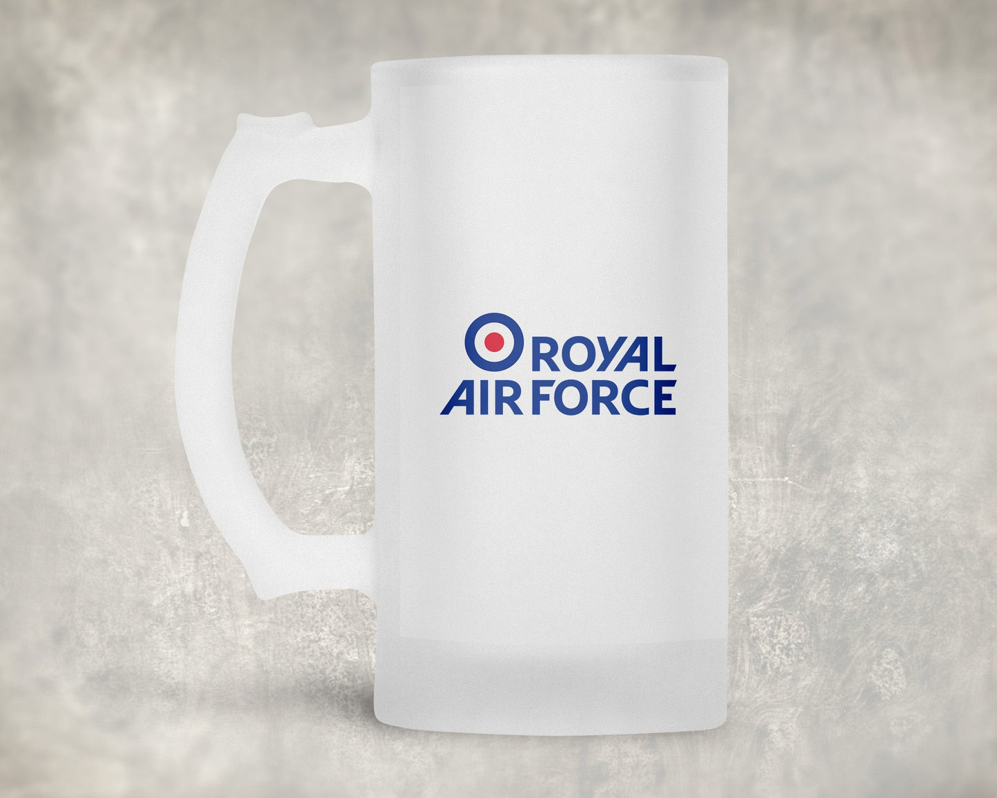 RAF Logo - Frosted Stein