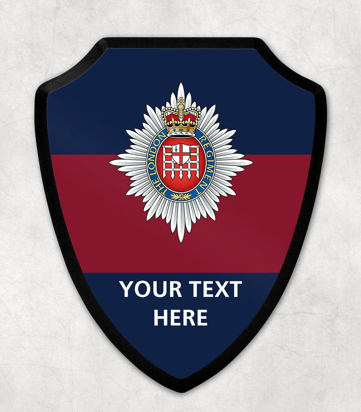 London Regiment - Printed Wall Shield