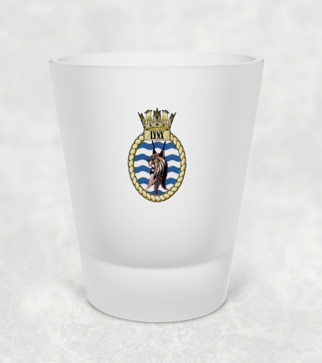 HMS Lynx - Shot Glass