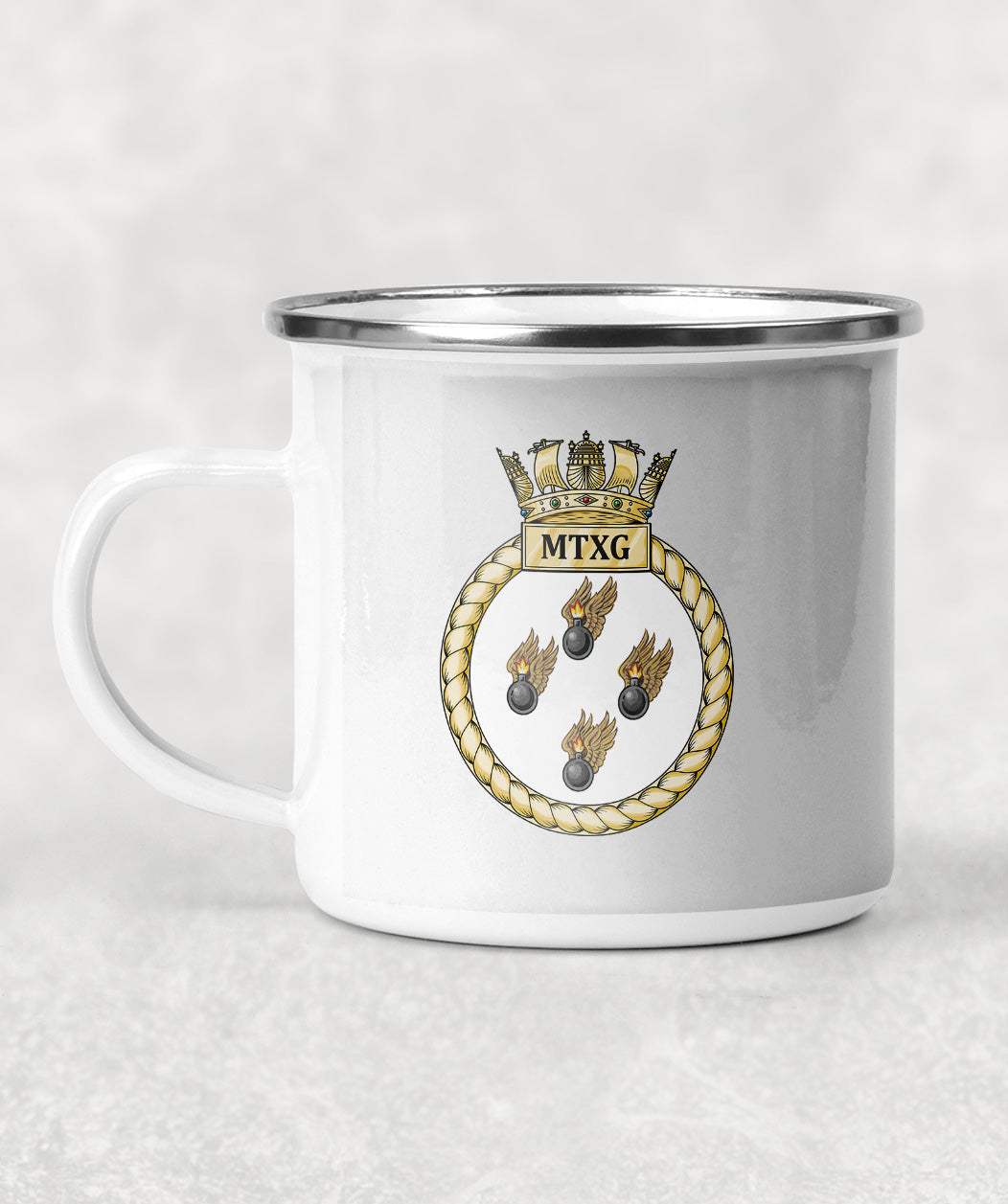 Mine Threat Exploitation Group (MTXG) - Enamel Mug