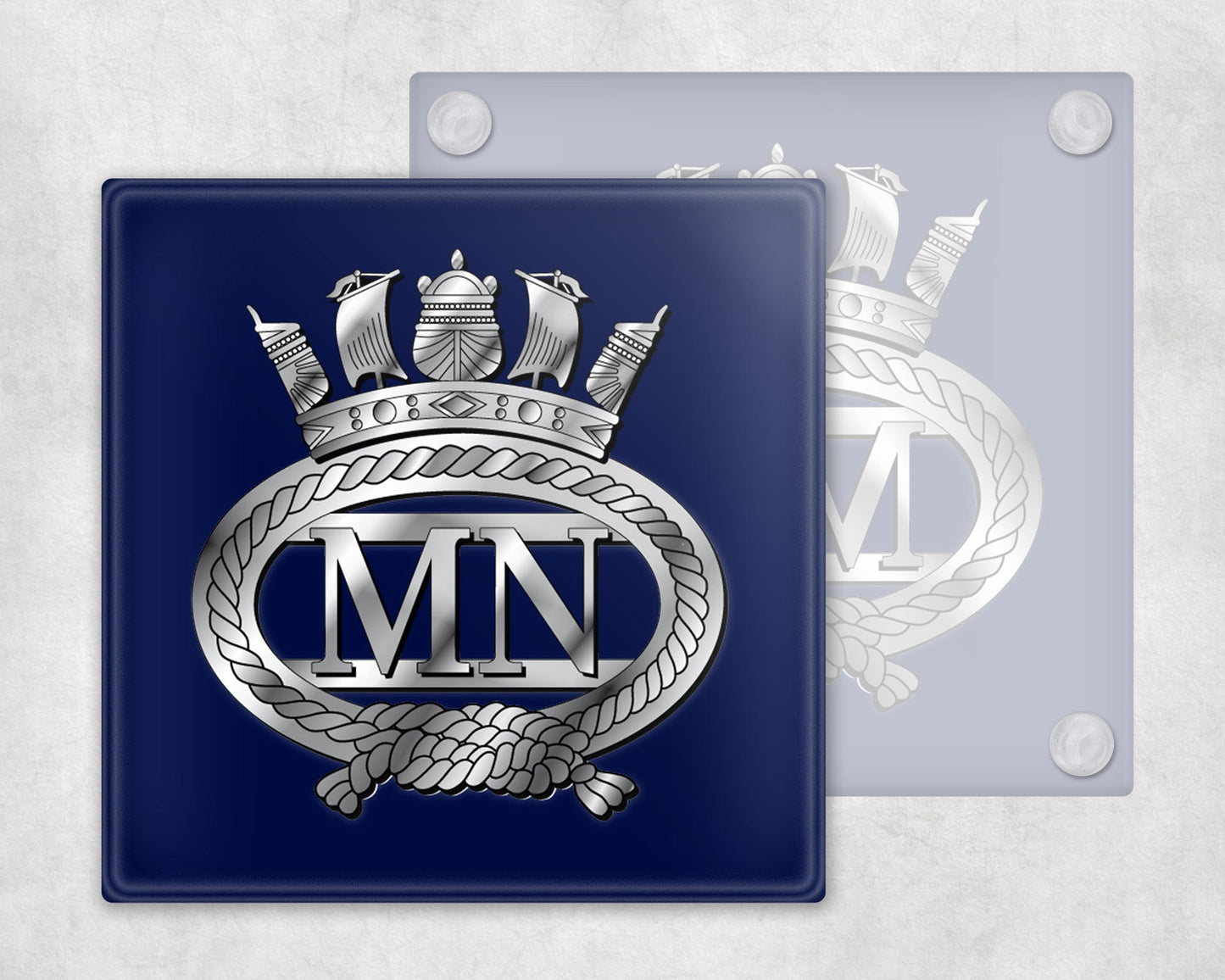 Merchant Navy - Glass Coaster