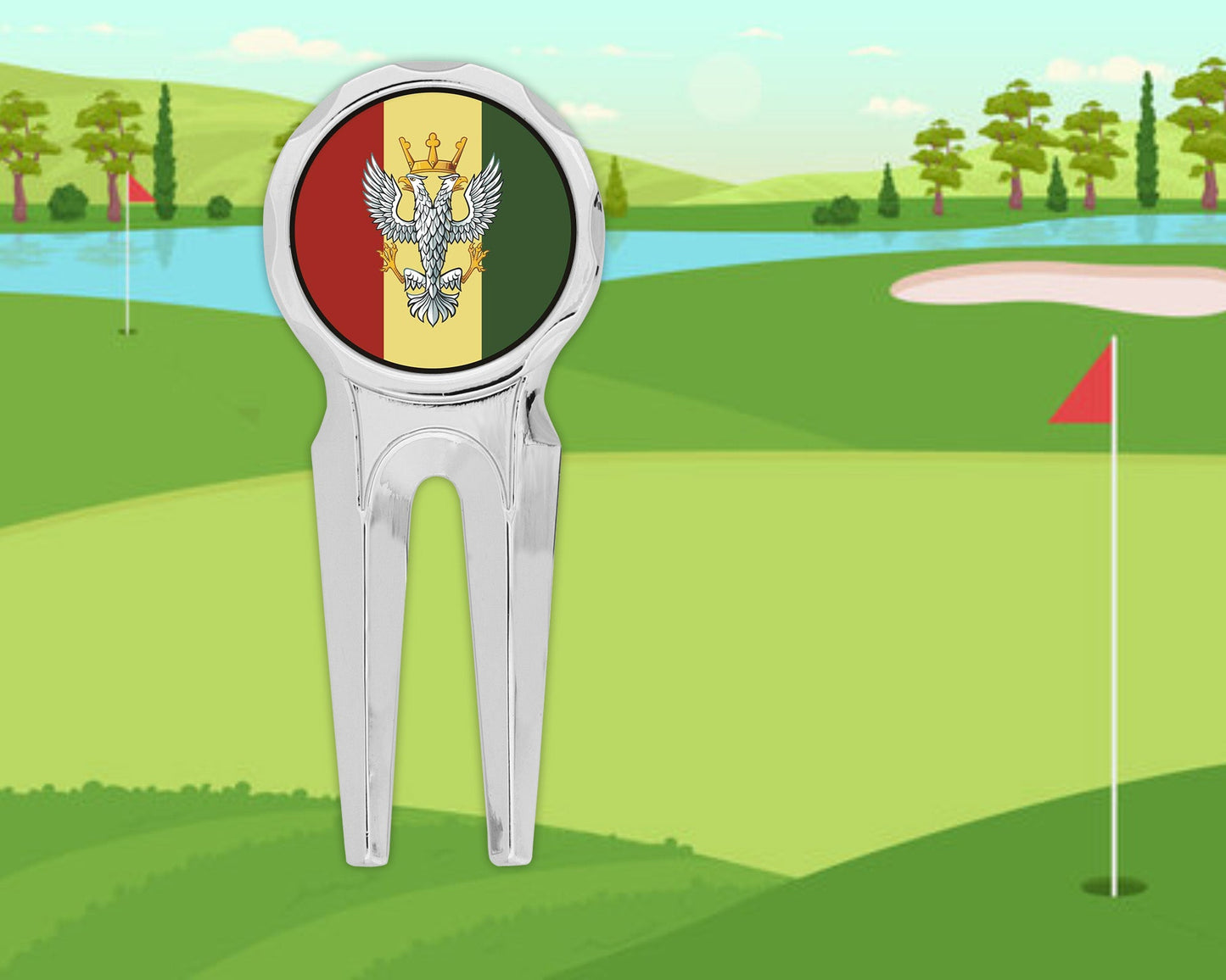 Mercian Regiment - Golf Divot Repair Tool