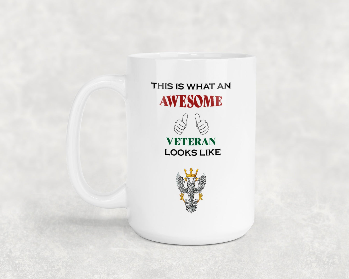 The Mercian Regiment - Veteran - 15oz Mug