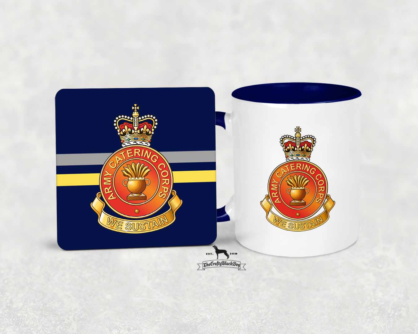 Army Catering Corps - Mug and Coaster Set