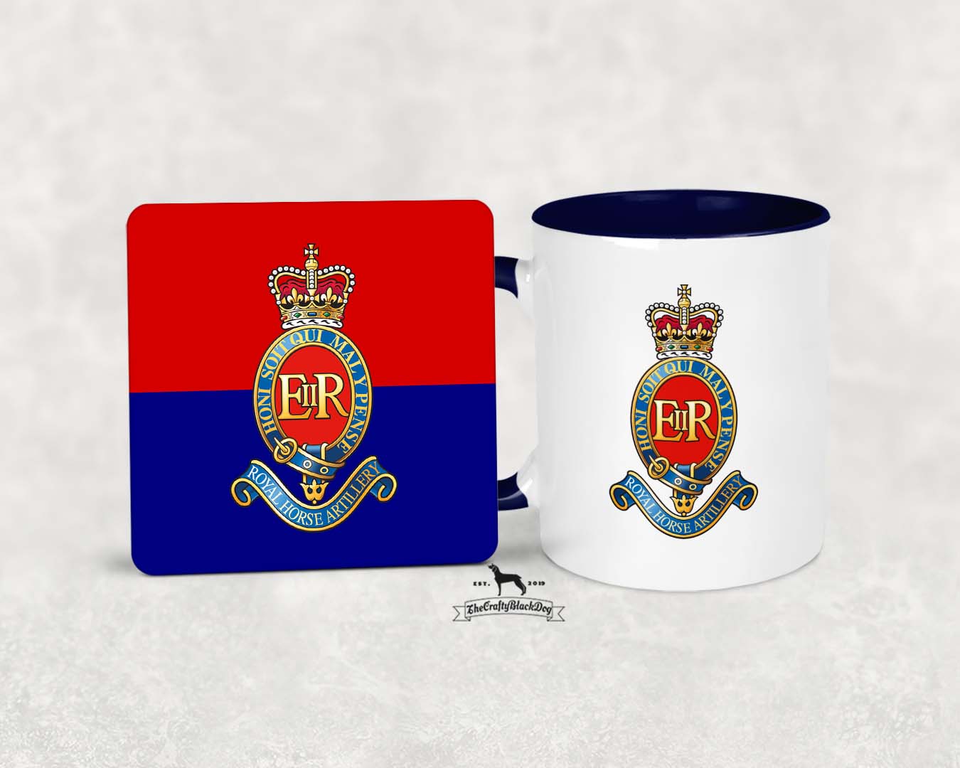 3 Royal Horse Artillery - MUG and COASTER SET