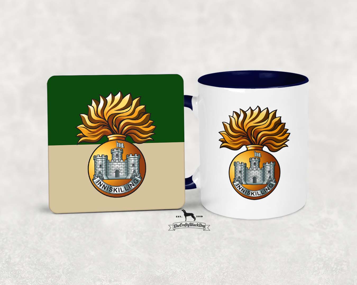 Royal Inniskilling Fusiliers - Mug and Coaster Set