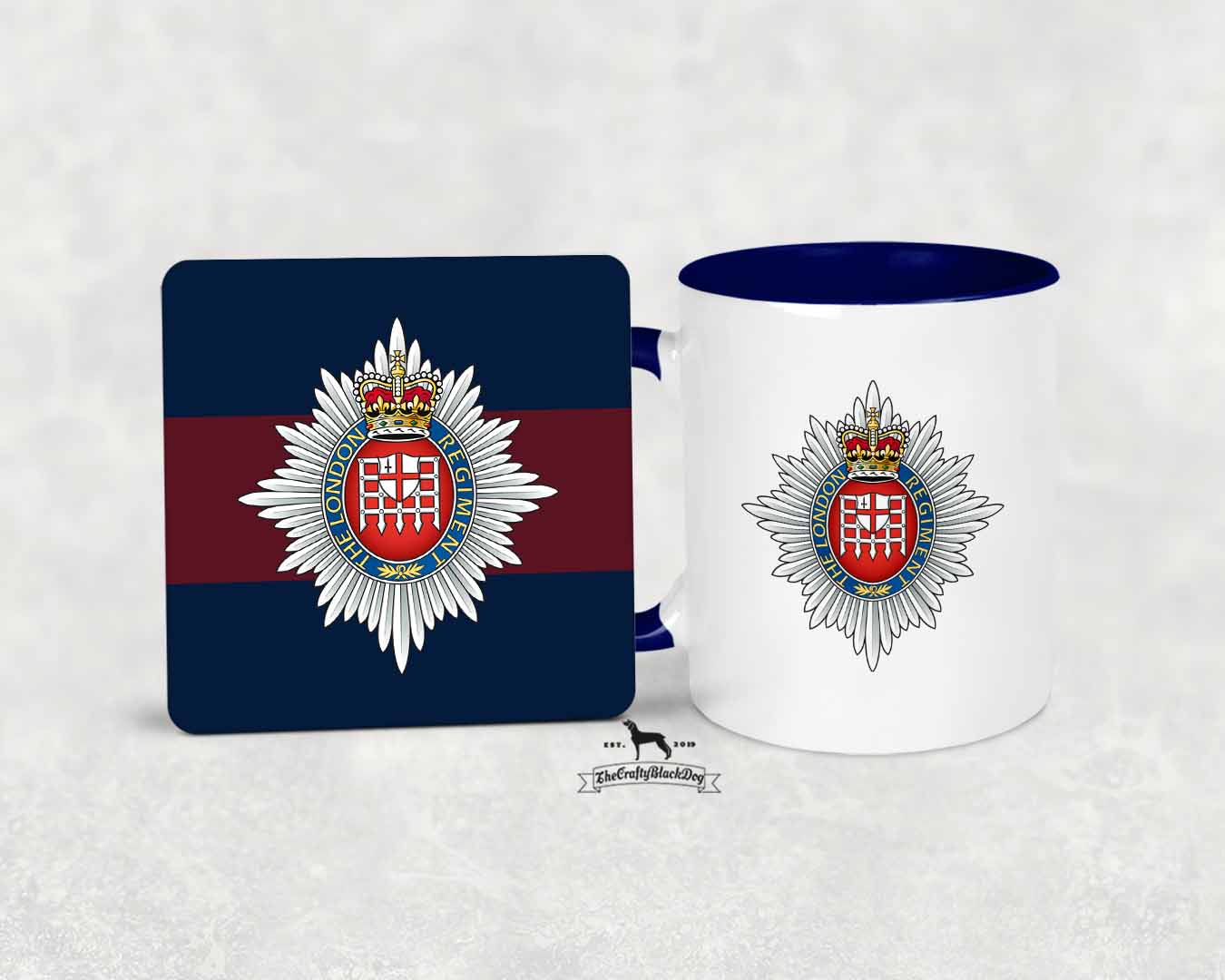 London Regiment - Mug and Coaster Set