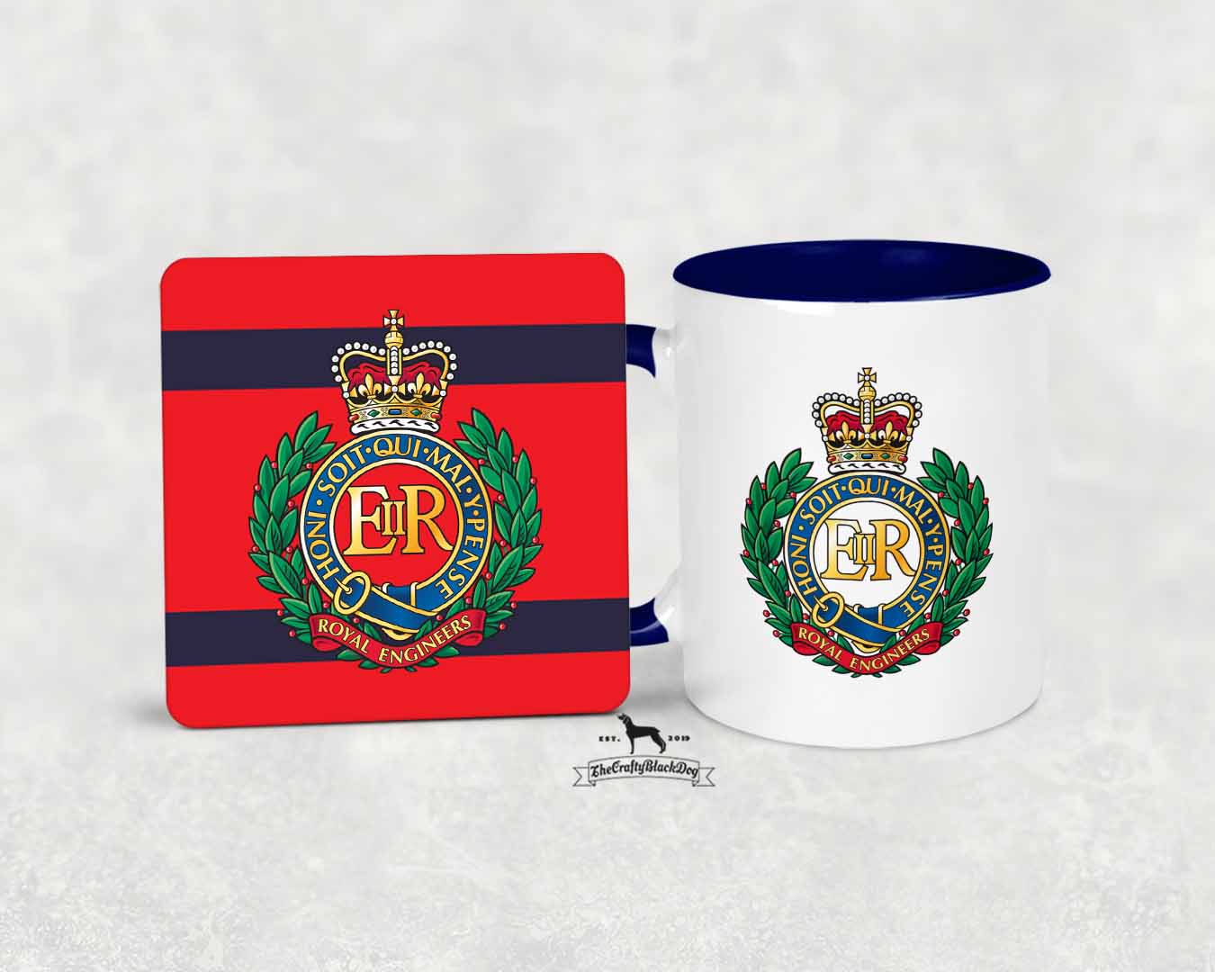 Royal Engineers - Mug and Coaster Set