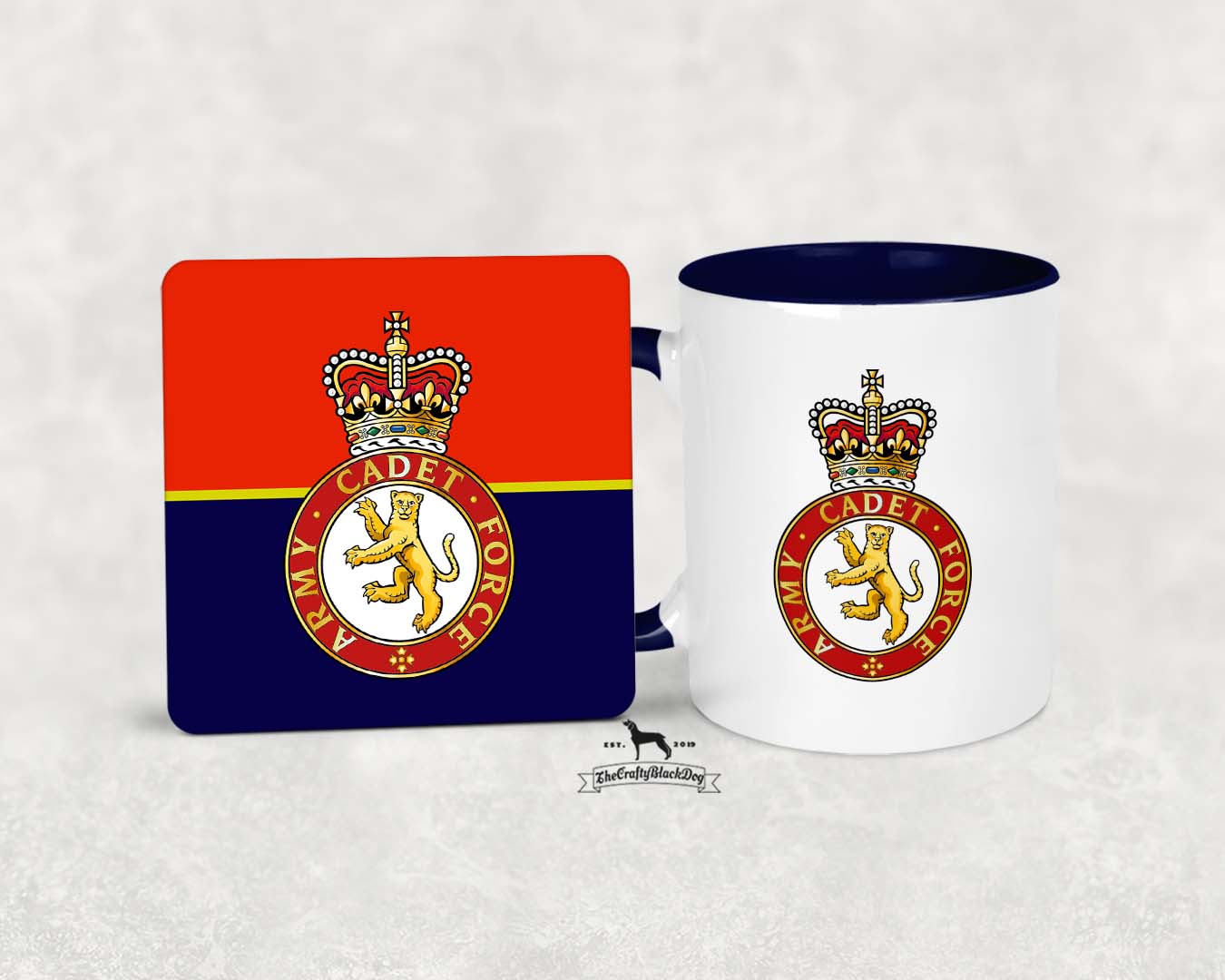 Army Cadet Force (ACF) - MUG and COASTER SET