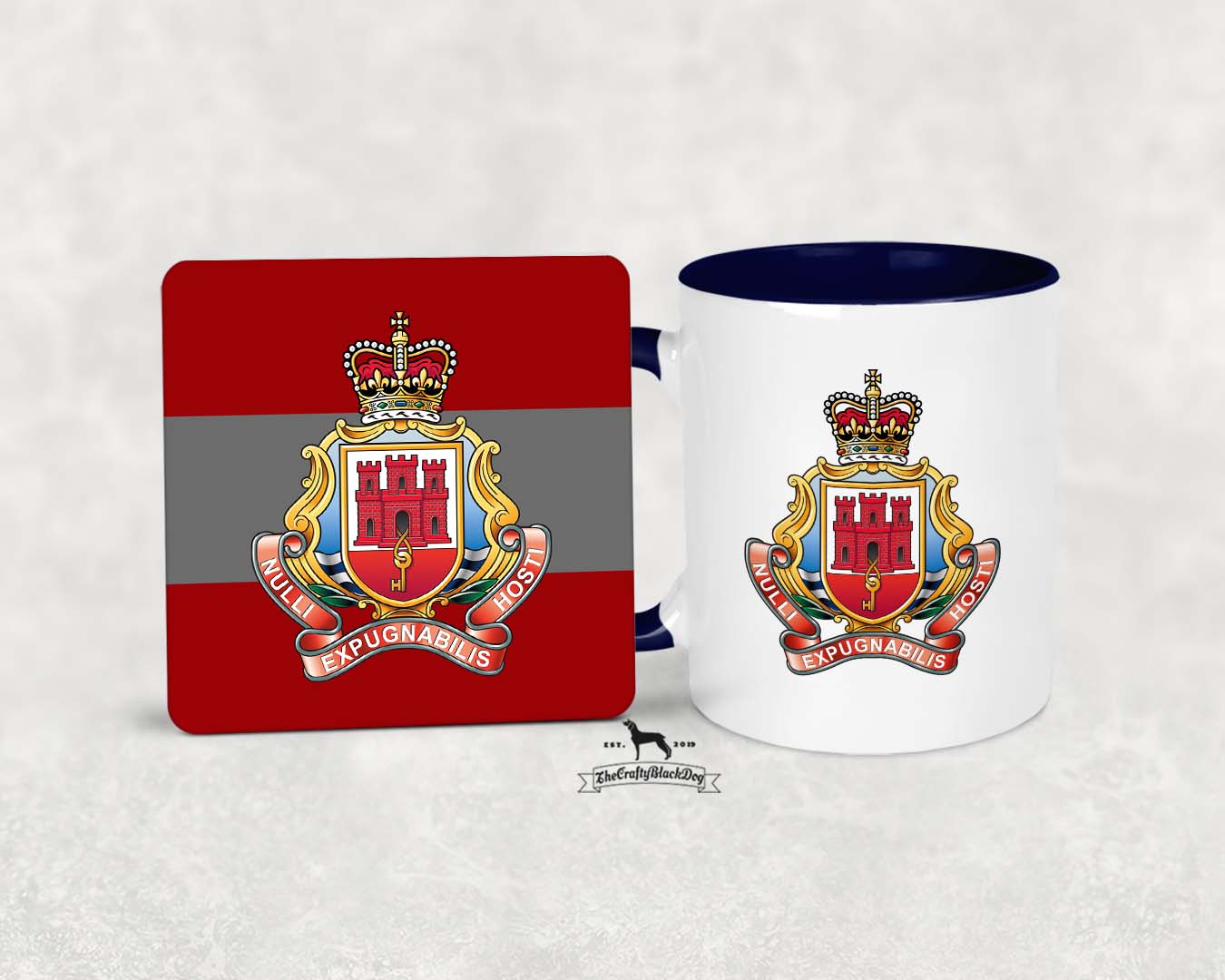 Royal Gibraltar Regiment - Mug and Coaster Set