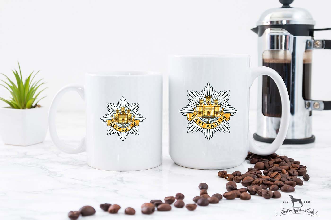 East Anglia Regiment - 11oz/15oz Mug