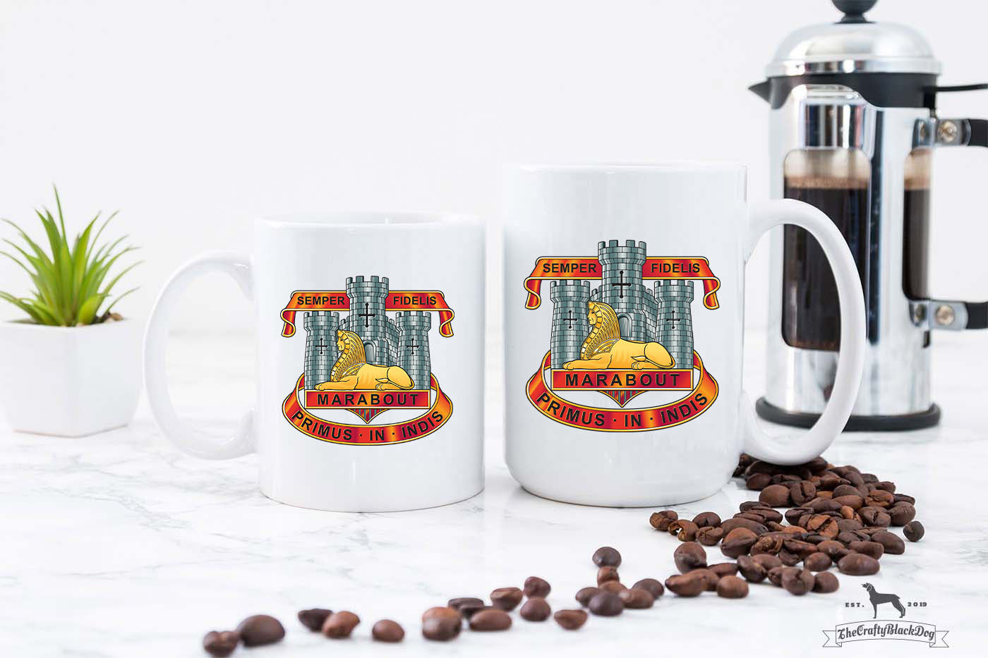 Devonshire & Dorset Regiment Crest - 11oz/15oz Mug