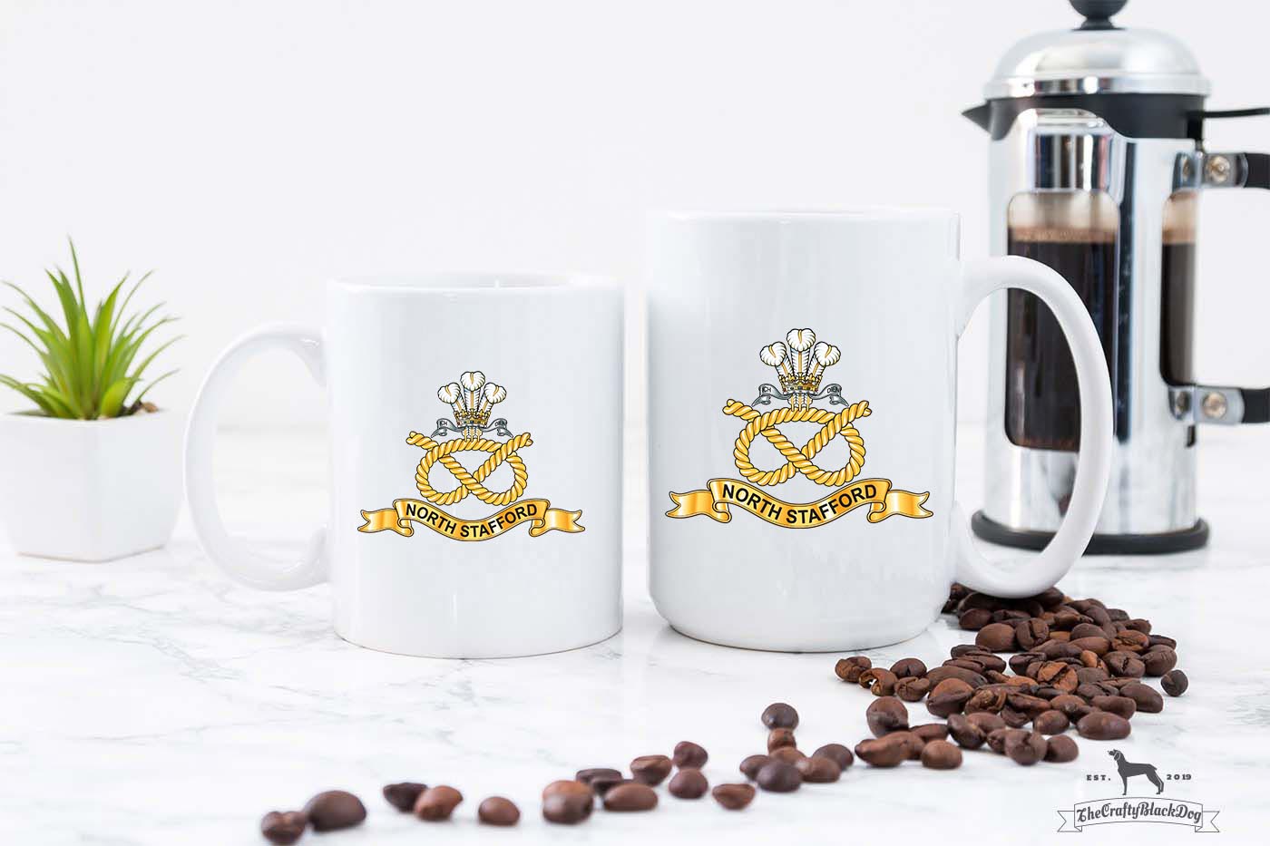 North Staffordshire Regiment - 11oz/15oz Mug