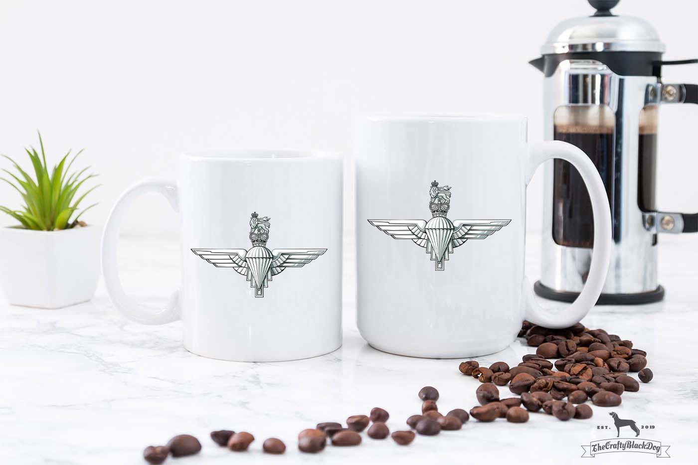 Parachute Regiment Cap Badge - 11oz/15oz Mug