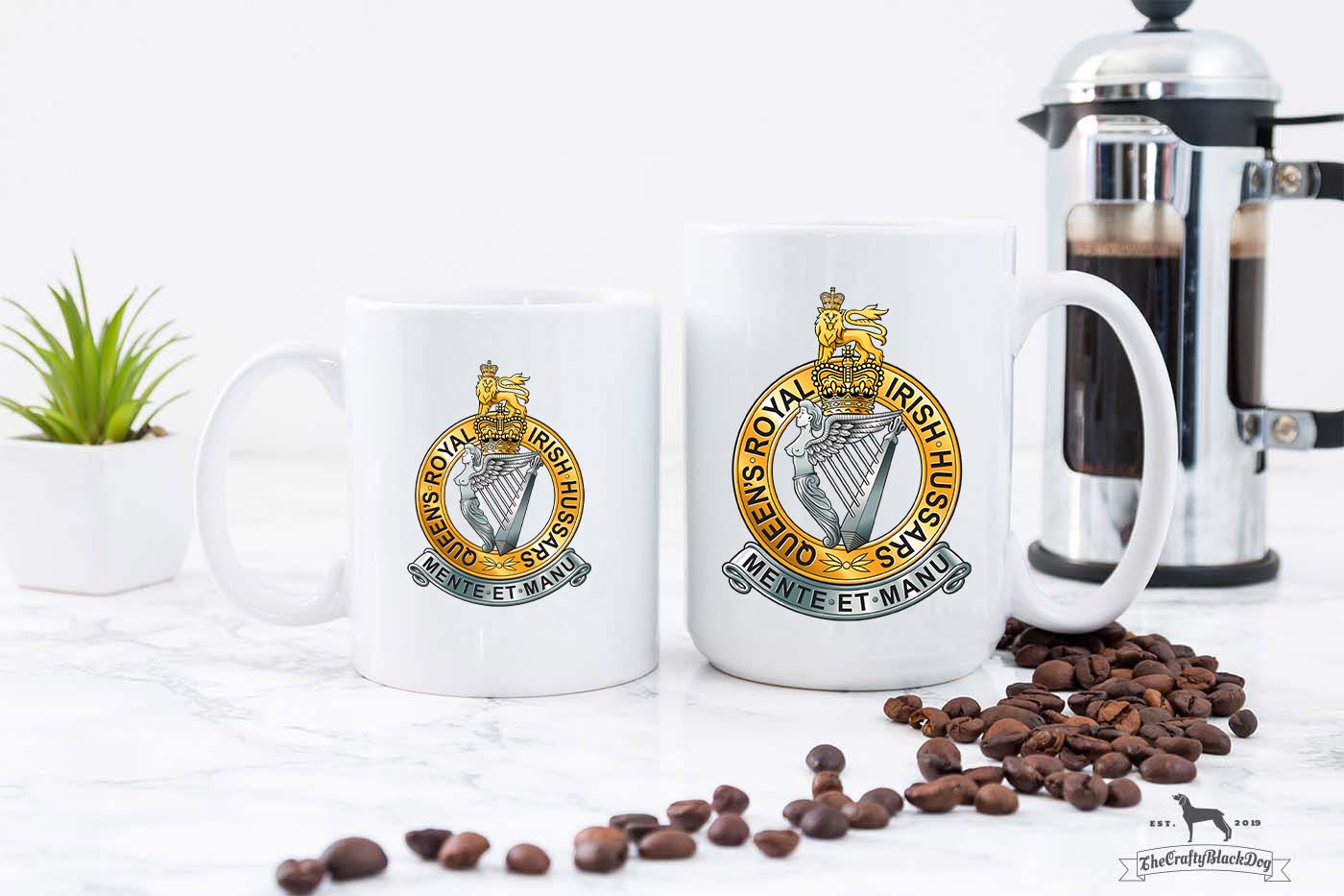 Queen's Royal Irish Hussars - 11oz/15oz Mug