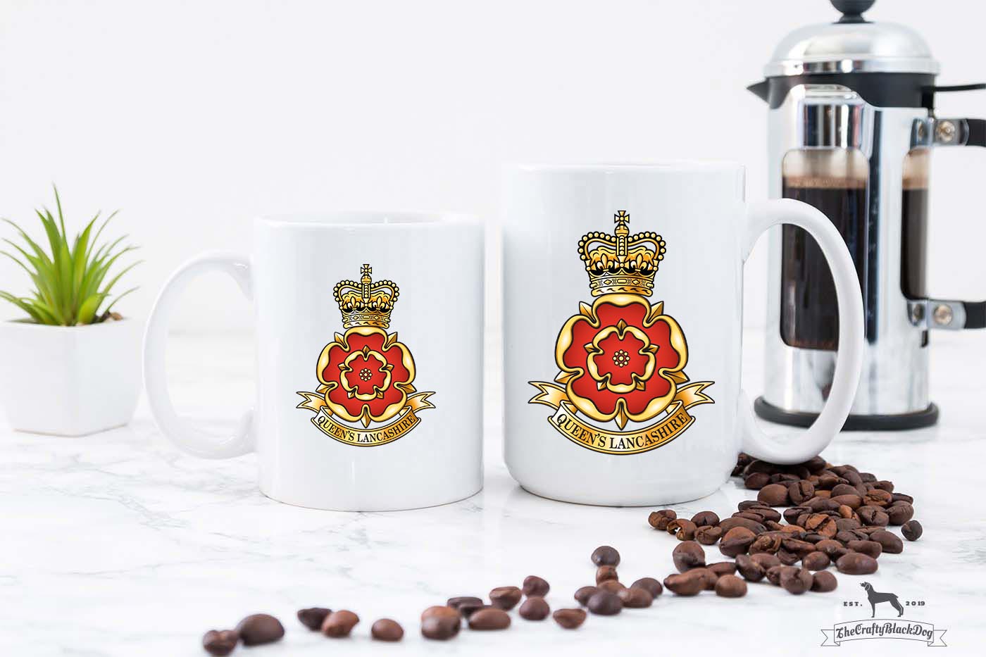 Queen's Lancashire Regiment - 11oz/15oz Mug