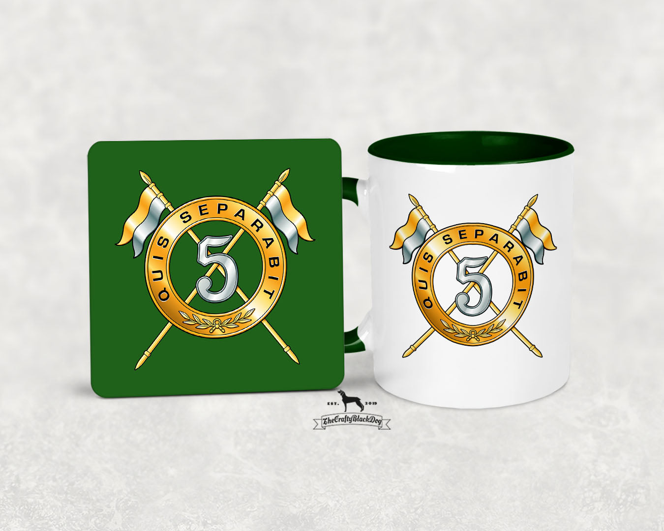 5th Royal Irish Lancers - Mug And Coaster