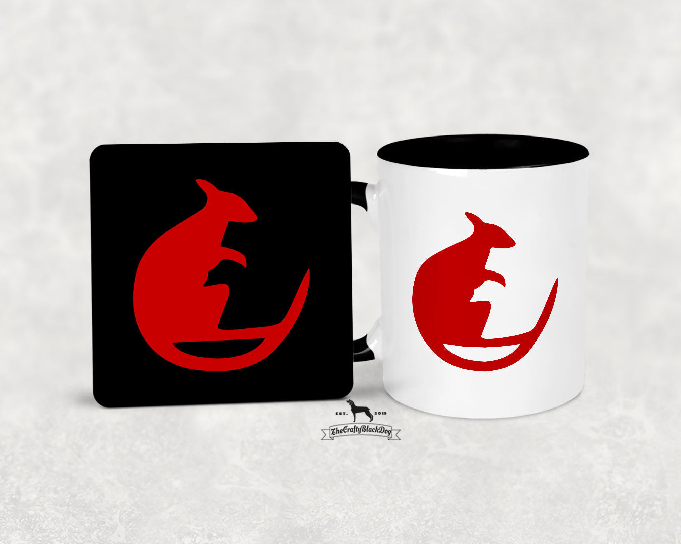 7th Armoured Division (Desert Rats) - Mug And Coaster