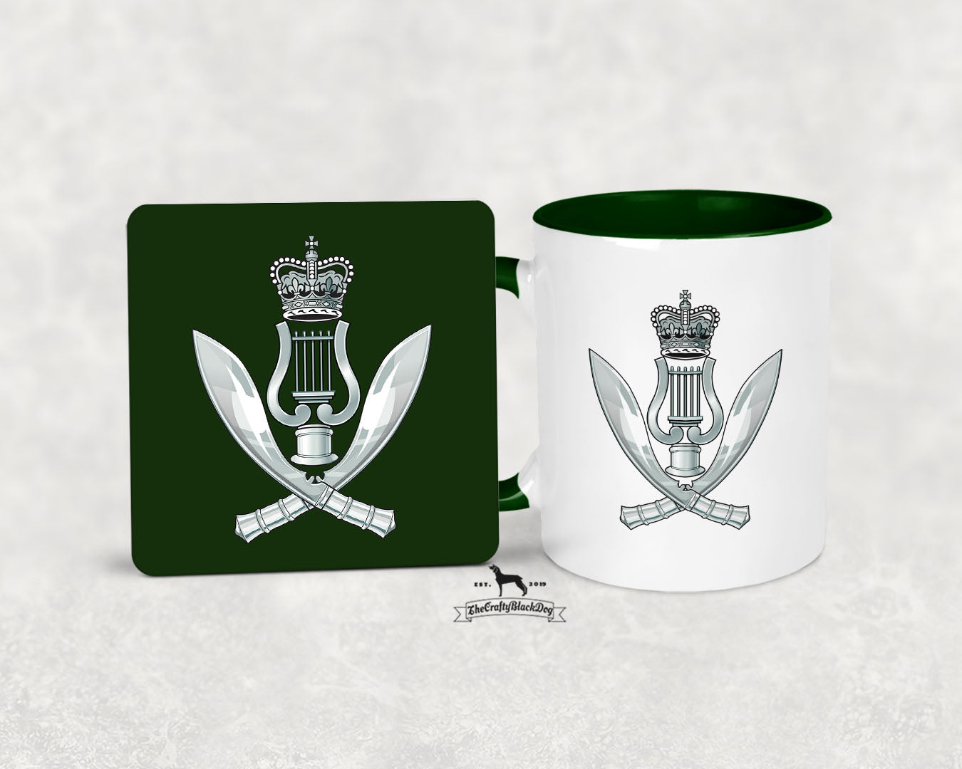 Band of the Brigade of Gurkhas - MUG and COASTER SET