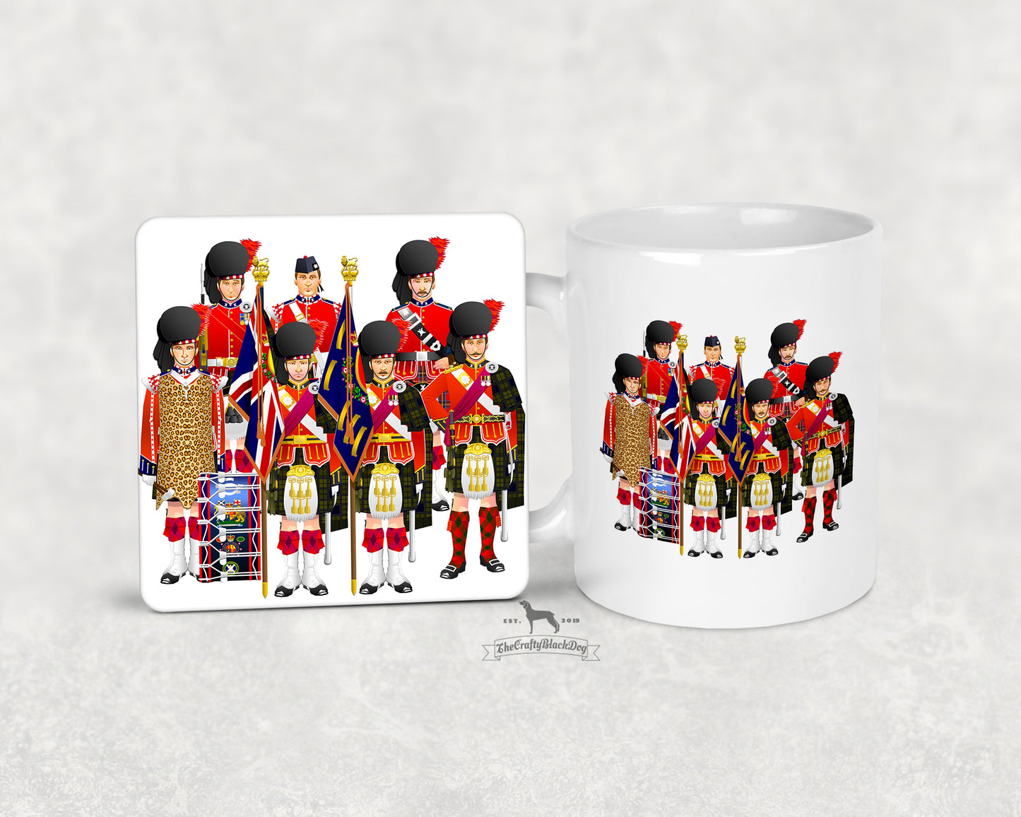 Black Watch - Uniform Mug and Coaster